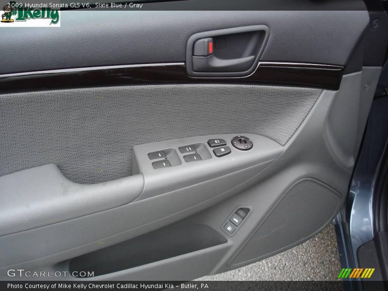 Slate Blue / Gray 2009 Hyundai Sonata GLS V6