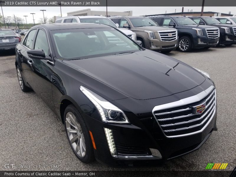 Black Raven / Jet Black 2019 Cadillac CTS Luxury AWD