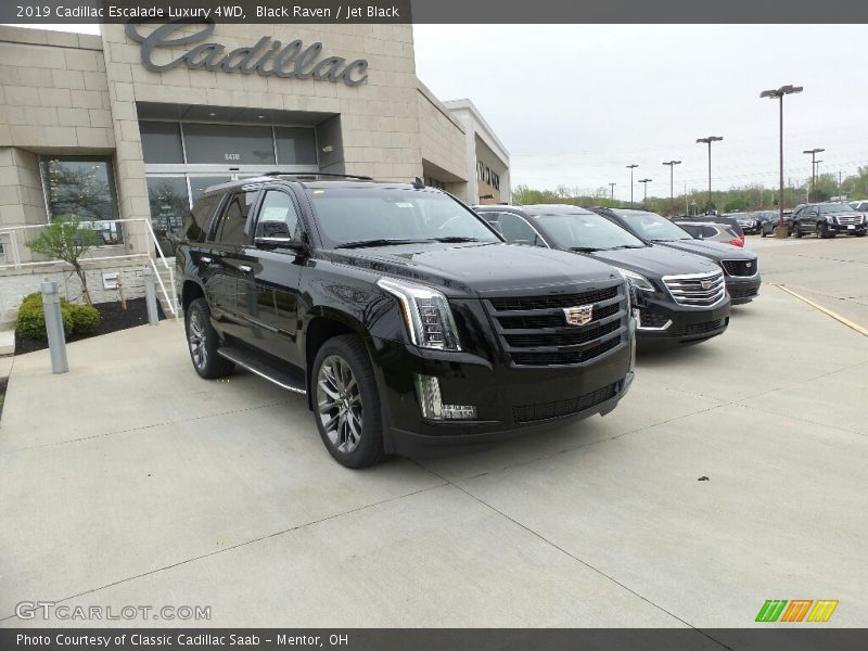 Black Raven / Jet Black 2019 Cadillac Escalade Luxury 4WD