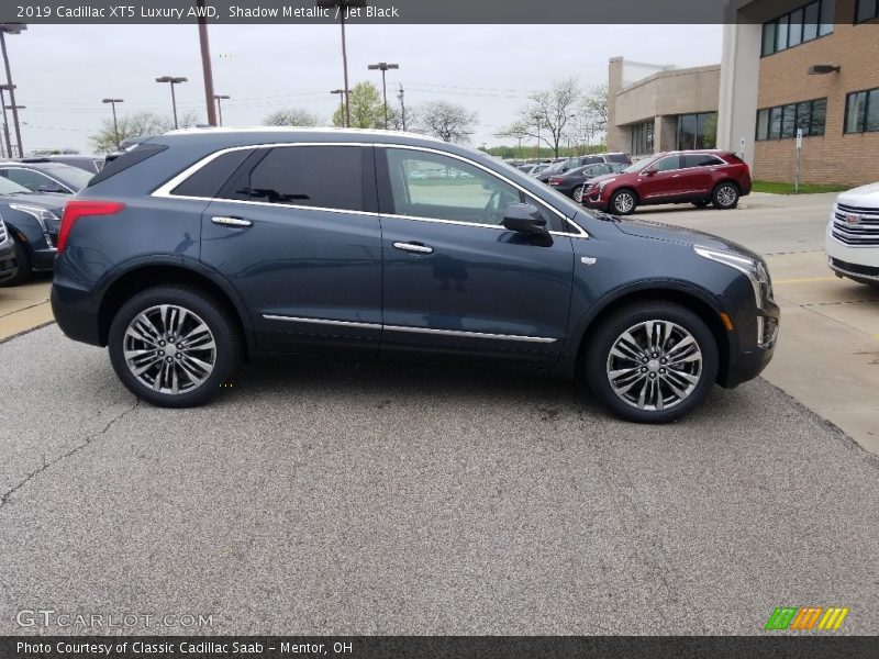 Shadow Metallic / Jet Black 2019 Cadillac XT5 Luxury AWD