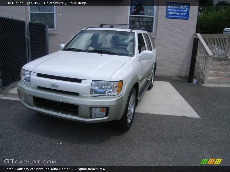 Dover White / Stone Beige 2001 Infiniti QX4 4x4