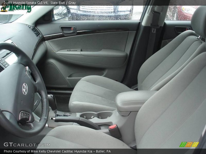 Slate Blue / Gray 2009 Hyundai Sonata GLS V6