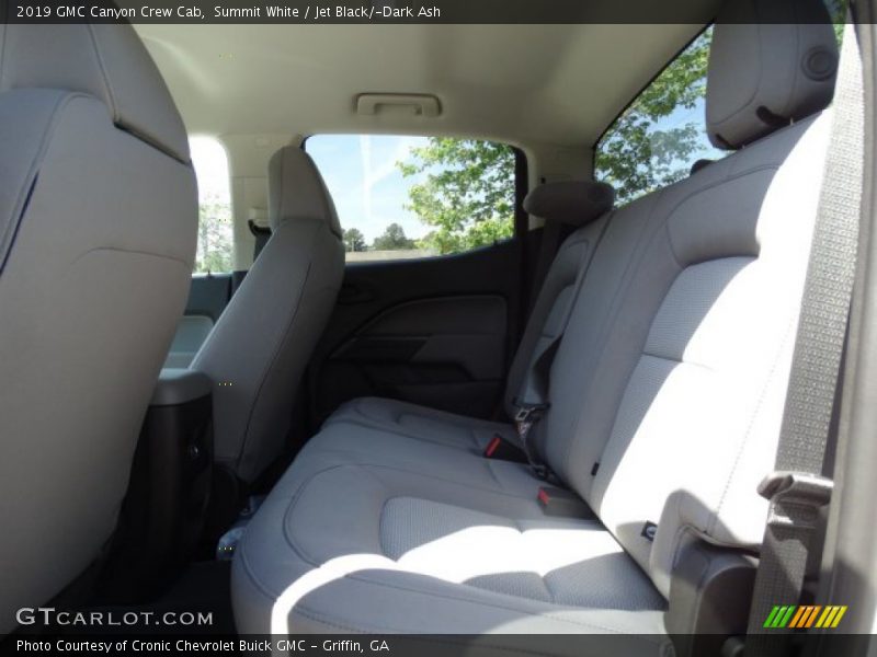 Summit White / Jet Black/­Dark Ash 2019 GMC Canyon Crew Cab