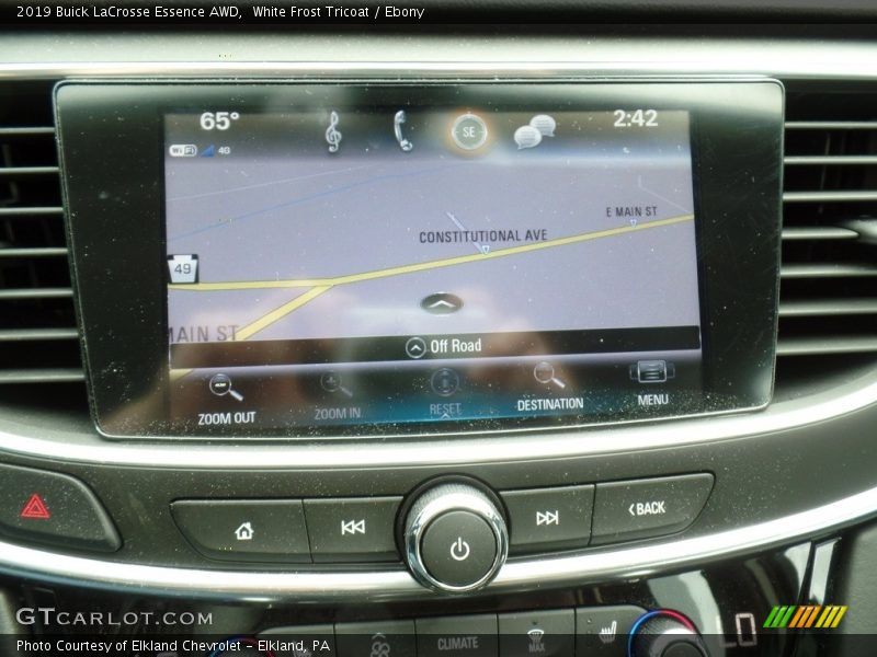 Navigation of 2019 LaCrosse Essence AWD