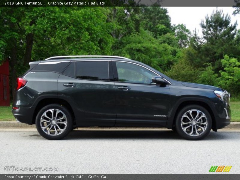 Graphite Gray Metallic / Jet Black 2019 GMC Terrain SLT