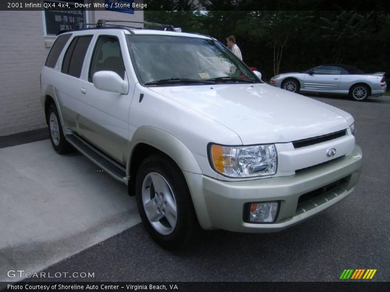 Dover White / Stone Beige 2001 Infiniti QX4 4x4