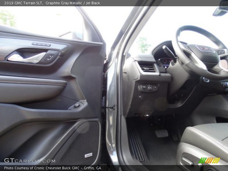Graphite Gray Metallic / Jet Black 2019 GMC Terrain SLT