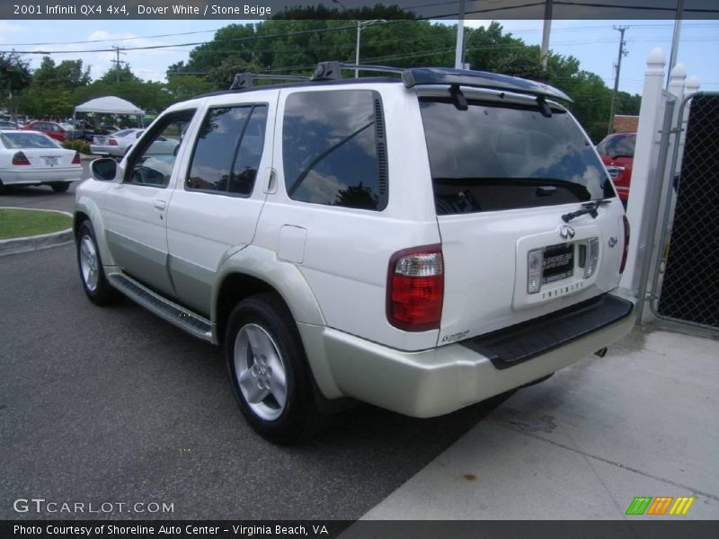 Dover White / Stone Beige 2001 Infiniti QX4 4x4