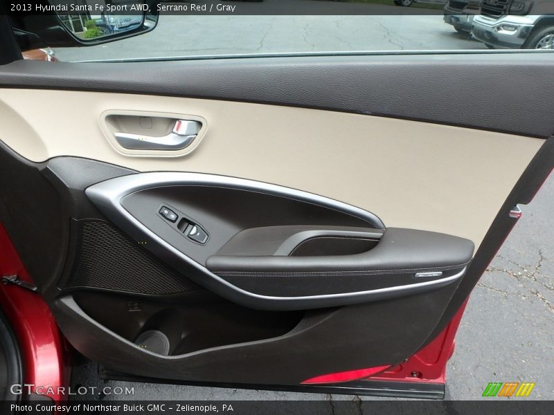 Serrano Red / Gray 2013 Hyundai Santa Fe Sport AWD