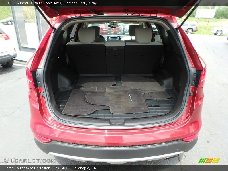 Serrano Red / Gray 2013 Hyundai Santa Fe Sport AWD