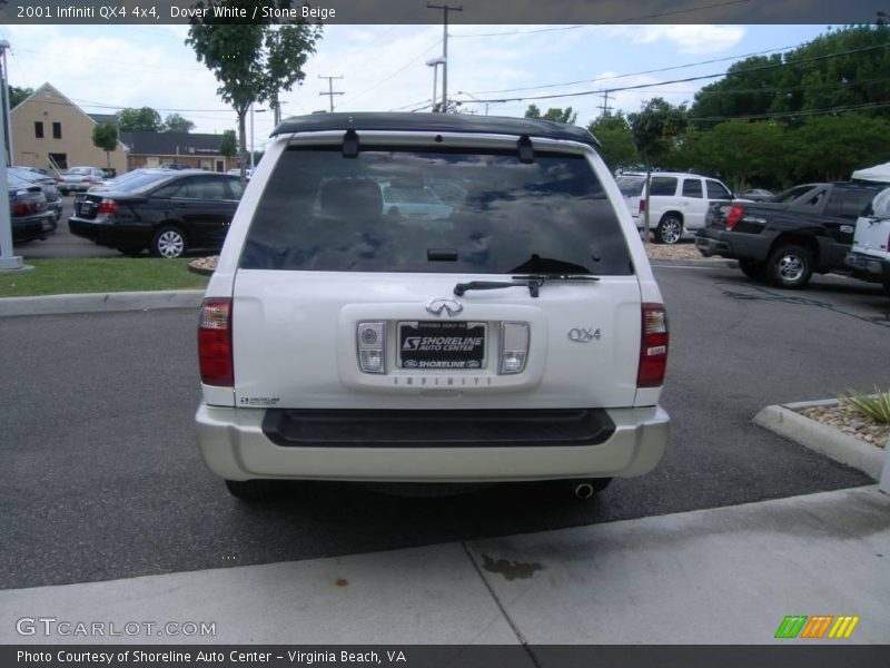 Dover White / Stone Beige 2001 Infiniti QX4 4x4
