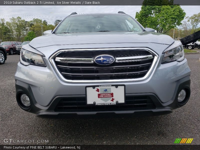 Ice Silver Metallic / Slate Black 2019 Subaru Outback 2.5i Limited
