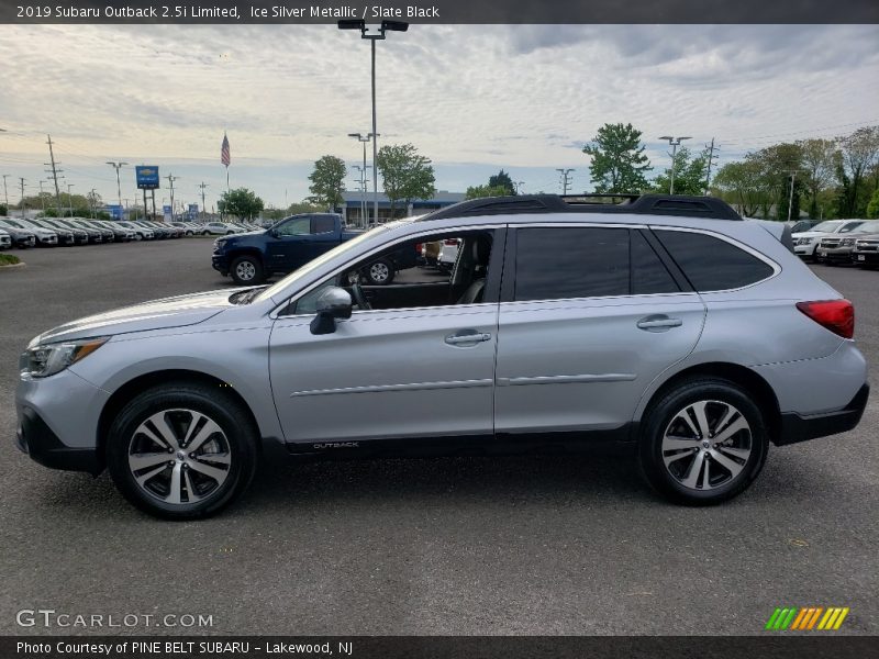 Ice Silver Metallic / Slate Black 2019 Subaru Outback 2.5i Limited