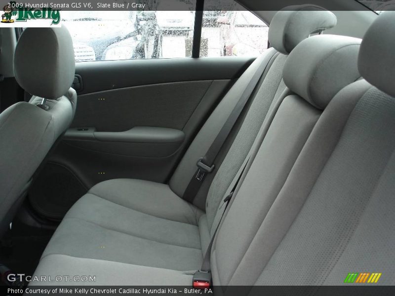 Slate Blue / Gray 2009 Hyundai Sonata GLS V6