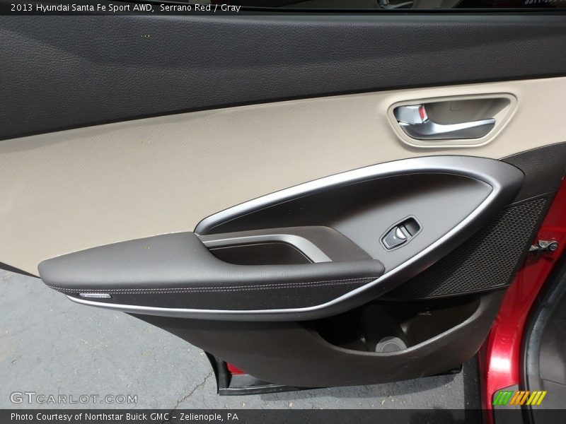 Serrano Red / Gray 2013 Hyundai Santa Fe Sport AWD