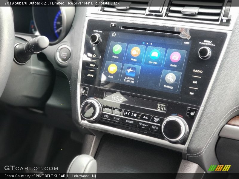Ice Silver Metallic / Slate Black 2019 Subaru Outback 2.5i Limited