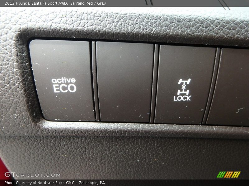 Serrano Red / Gray 2013 Hyundai Santa Fe Sport AWD