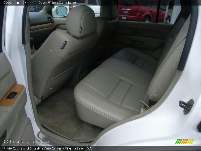 Dover White / Stone Beige 2001 Infiniti QX4 4x4