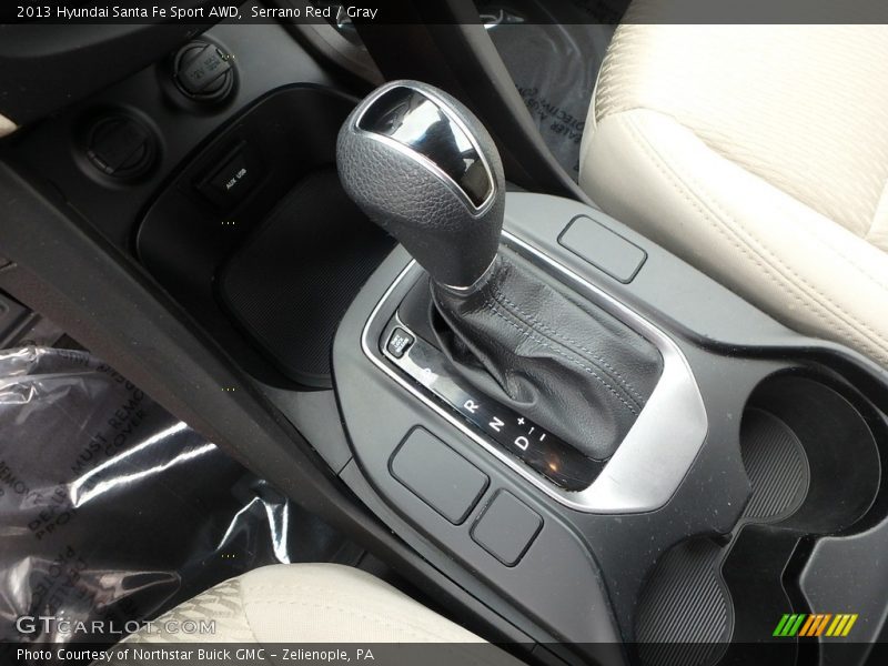 Serrano Red / Gray 2013 Hyundai Santa Fe Sport AWD