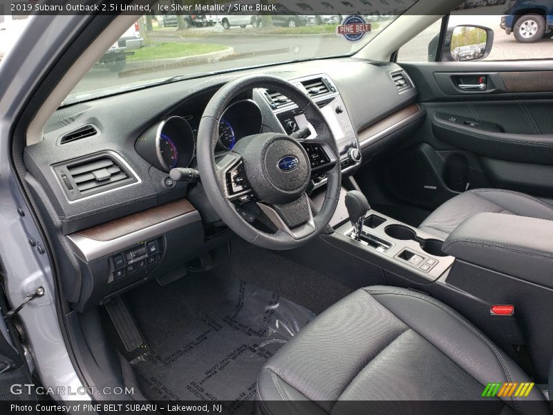 Ice Silver Metallic / Slate Black 2019 Subaru Outback 2.5i Limited