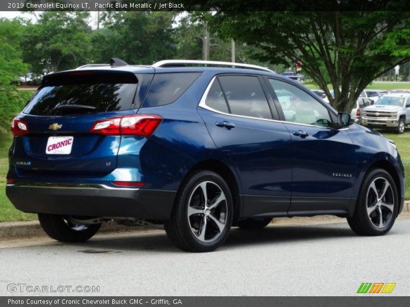 Pacific Blue Metallic / Jet Black 2019 Chevrolet Equinox LT