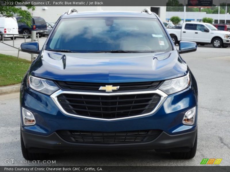 Pacific Blue Metallic / Jet Black 2019 Chevrolet Equinox LT