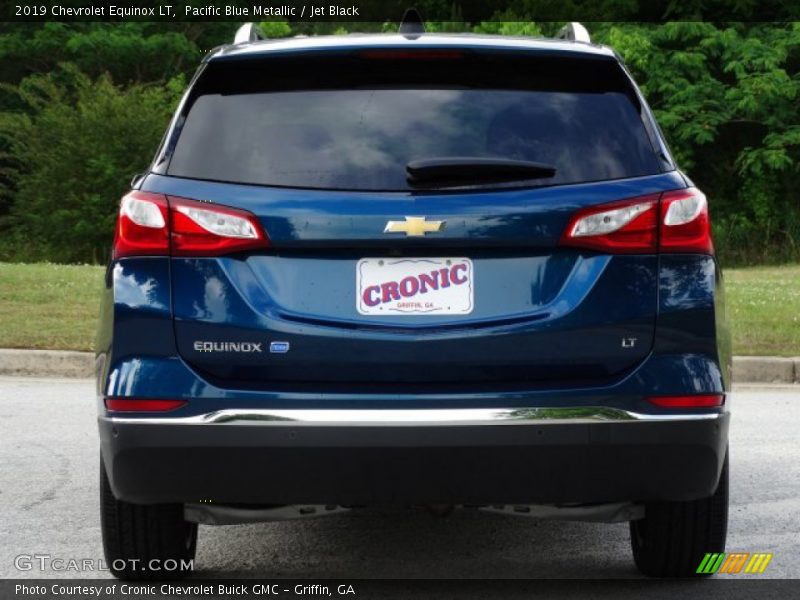 Pacific Blue Metallic / Jet Black 2019 Chevrolet Equinox LT