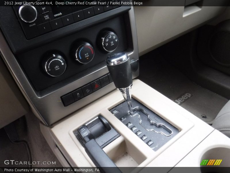 Deep Cherry Red Crystal Pearl / Pastel Pebble Beige 2012 Jeep Liberty Sport 4x4
