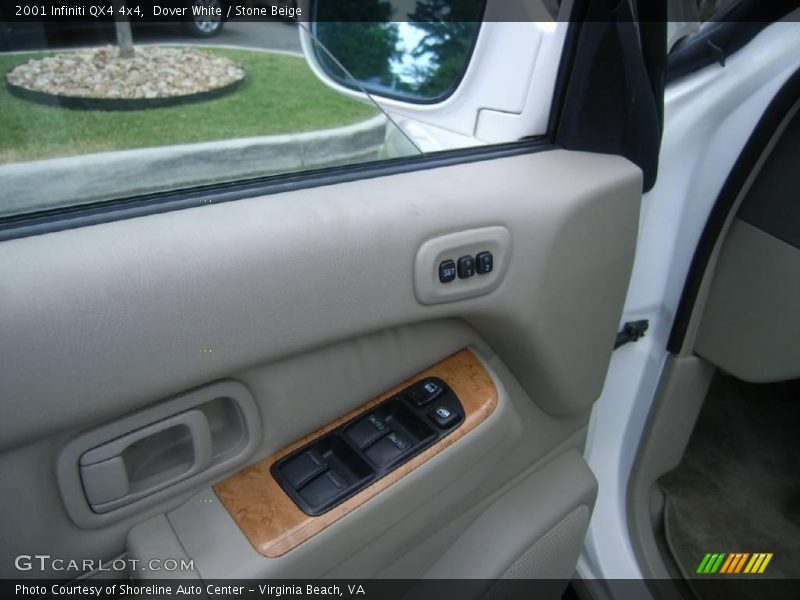 Dover White / Stone Beige 2001 Infiniti QX4 4x4