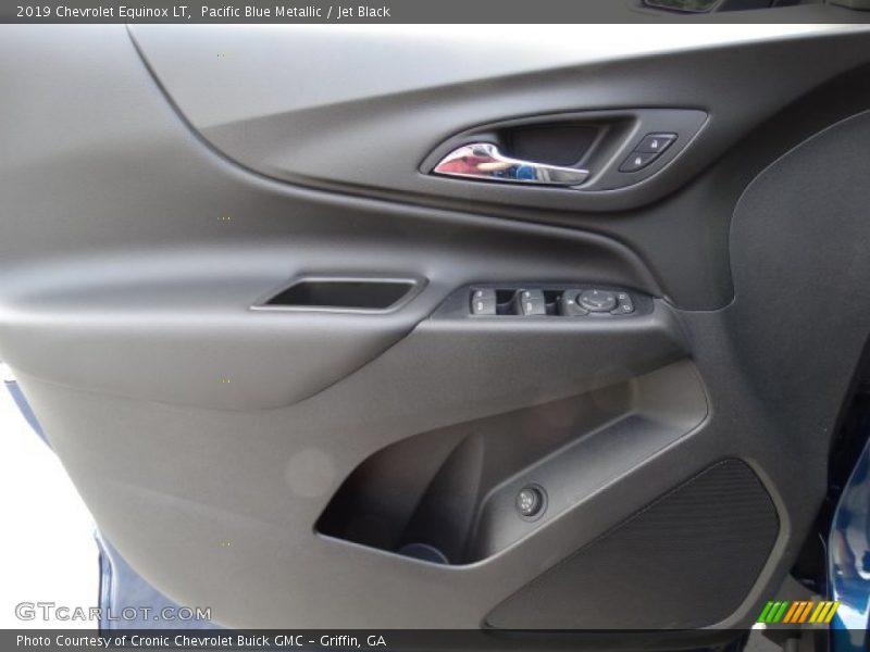 Pacific Blue Metallic / Jet Black 2019 Chevrolet Equinox LT