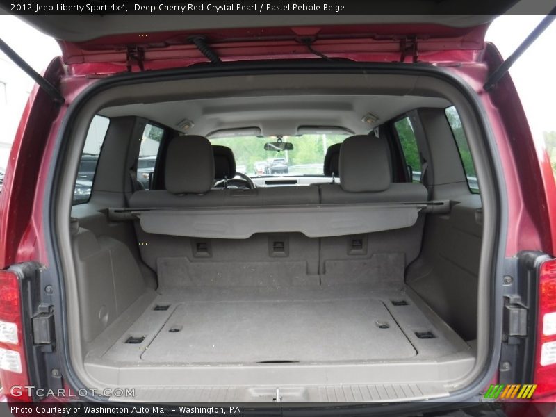 Deep Cherry Red Crystal Pearl / Pastel Pebble Beige 2012 Jeep Liberty Sport 4x4