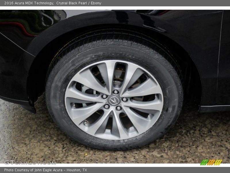 Crystal Black Pearl / Ebony 2016 Acura MDX Technology
