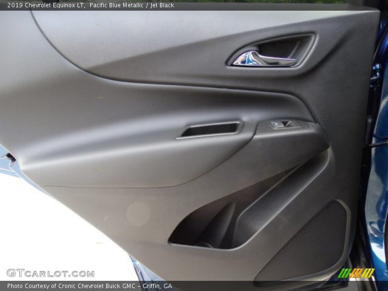 Pacific Blue Metallic / Jet Black 2019 Chevrolet Equinox LT