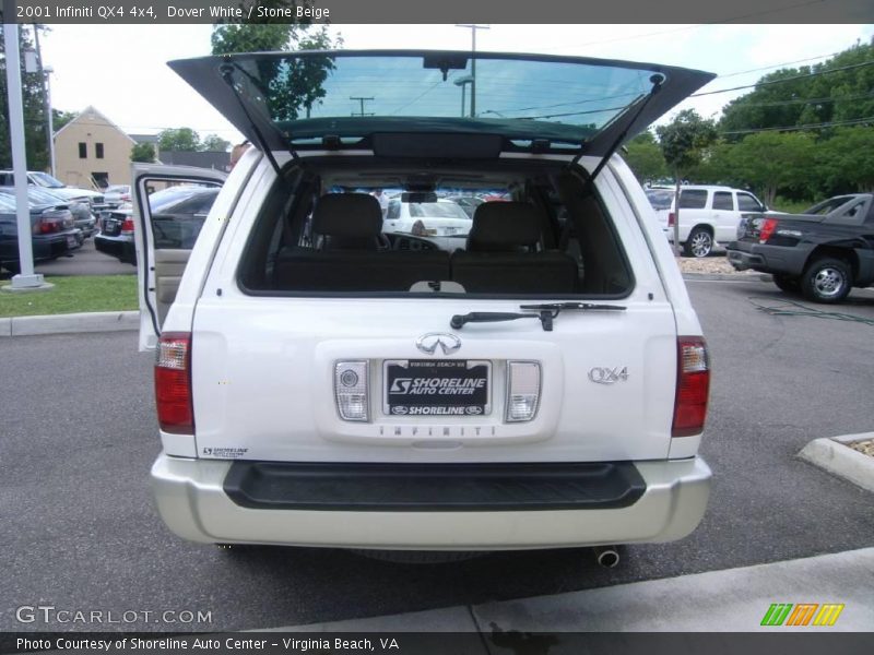 Dover White / Stone Beige 2001 Infiniti QX4 4x4