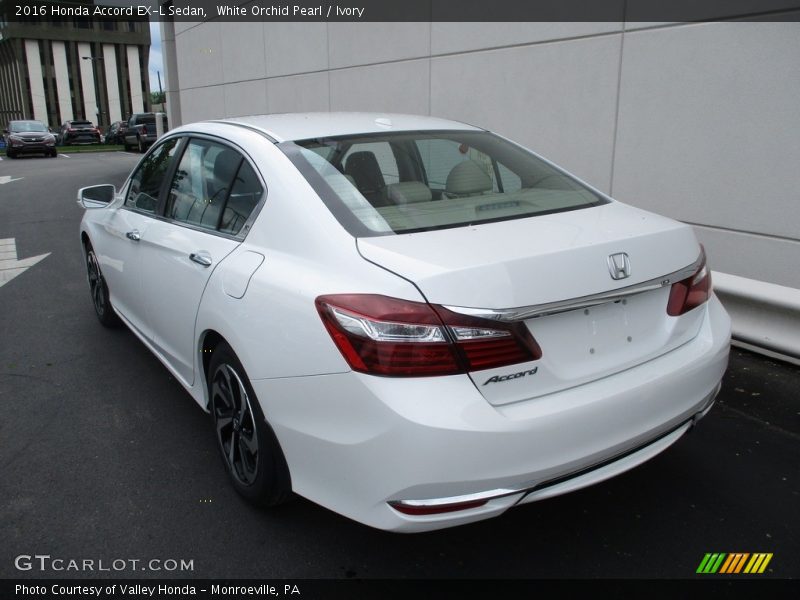 White Orchid Pearl / Ivory 2016 Honda Accord EX-L Sedan