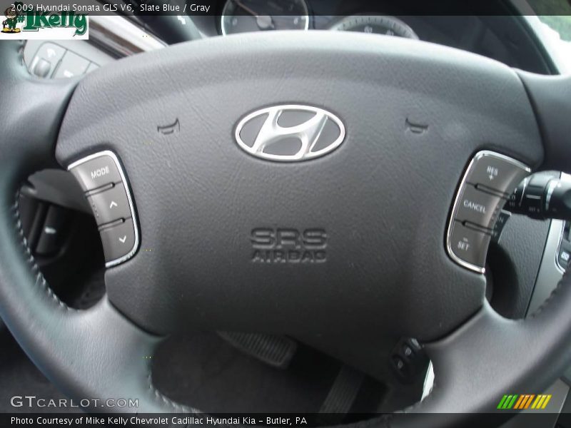 Slate Blue / Gray 2009 Hyundai Sonata GLS V6