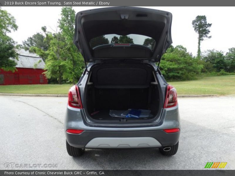 Satin Steel Metallic / Ebony 2019 Buick Encore Sport Touring