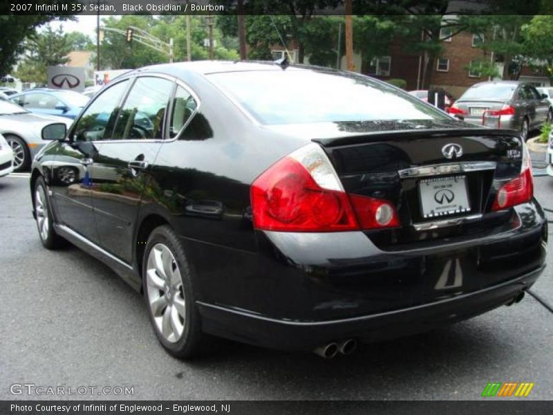 Black Obsidian / Bourbon 2007 Infiniti M 35x Sedan