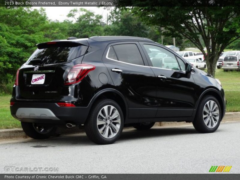 Ebony Twilight Metallic / Ebony 2019 Buick Encore Preferred