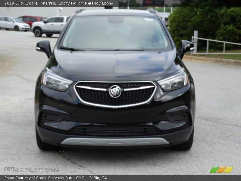 Ebony Twilight Metallic / Ebony 2019 Buick Encore Preferred