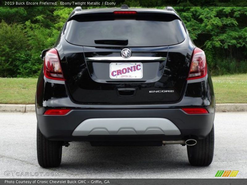 Ebony Twilight Metallic / Ebony 2019 Buick Encore Preferred