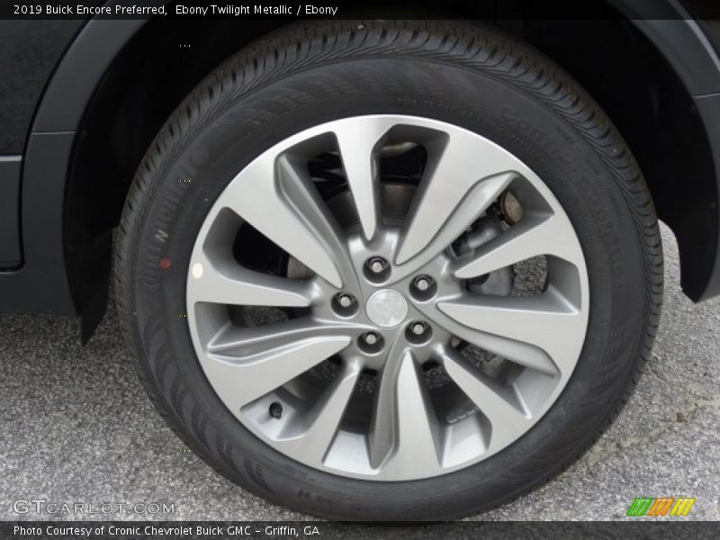 Ebony Twilight Metallic / Ebony 2019 Buick Encore Preferred