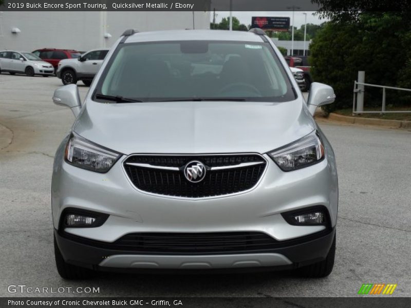 Quicksilver Metallic / Ebony 2019 Buick Encore Sport Touring