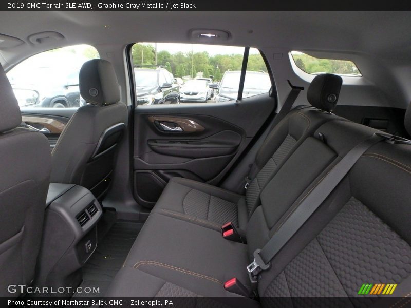 Graphite Gray Metallic / Jet Black 2019 GMC Terrain SLE AWD