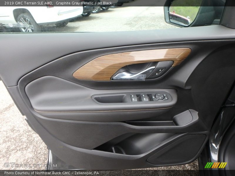 Graphite Gray Metallic / Jet Black 2019 GMC Terrain SLE AWD