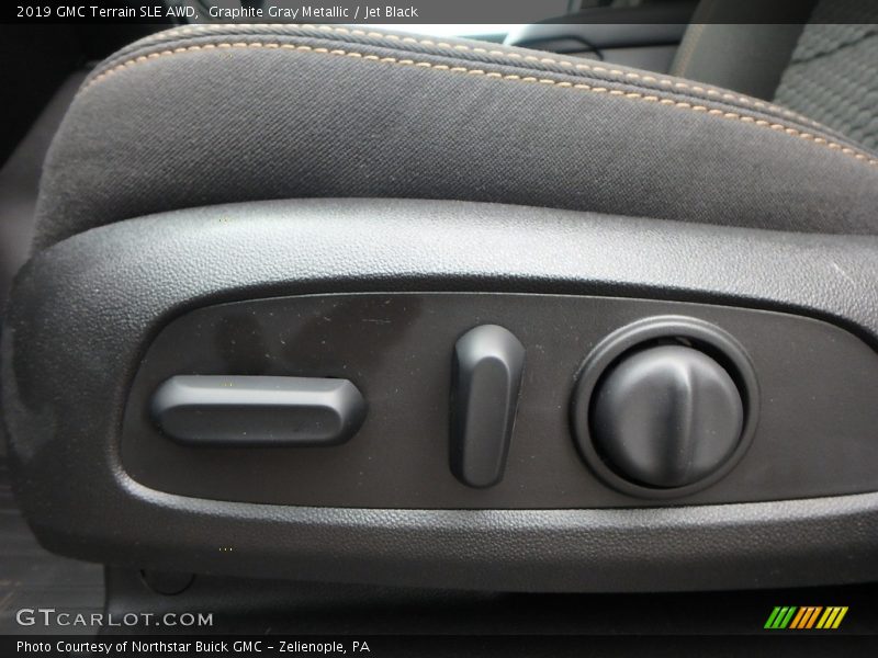 Graphite Gray Metallic / Jet Black 2019 GMC Terrain SLE AWD