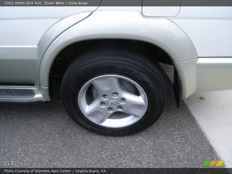 Dover White / Stone Beige 2001 Infiniti QX4 4x4