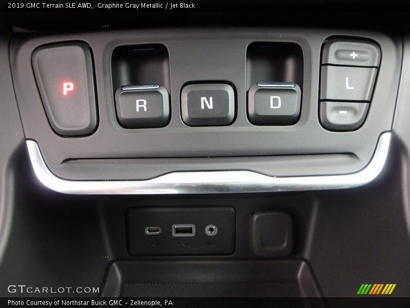 Graphite Gray Metallic / Jet Black 2019 GMC Terrain SLE AWD