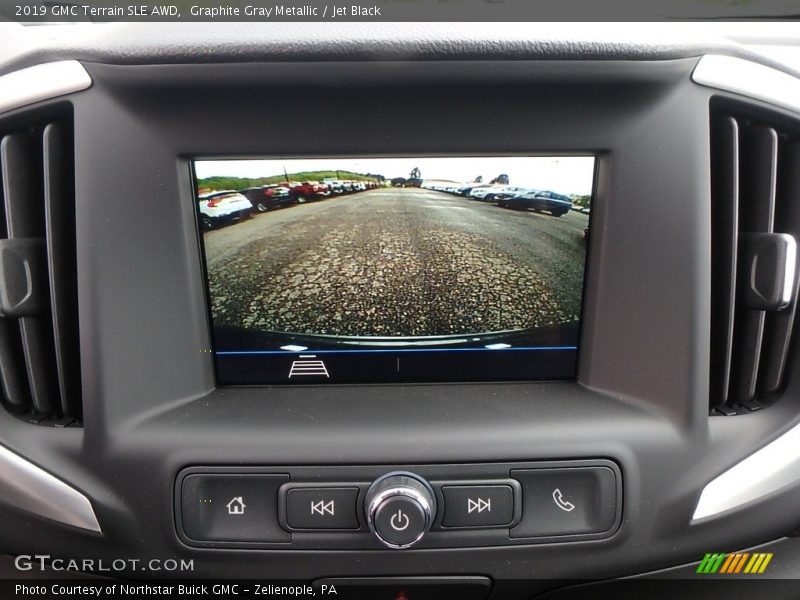 Graphite Gray Metallic / Jet Black 2019 GMC Terrain SLE AWD