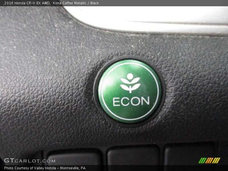 Kona Coffee Metallic / Black 2016 Honda CR-V EX AWD